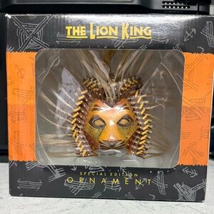 The Lion King Stage Production Special Edition Ornament